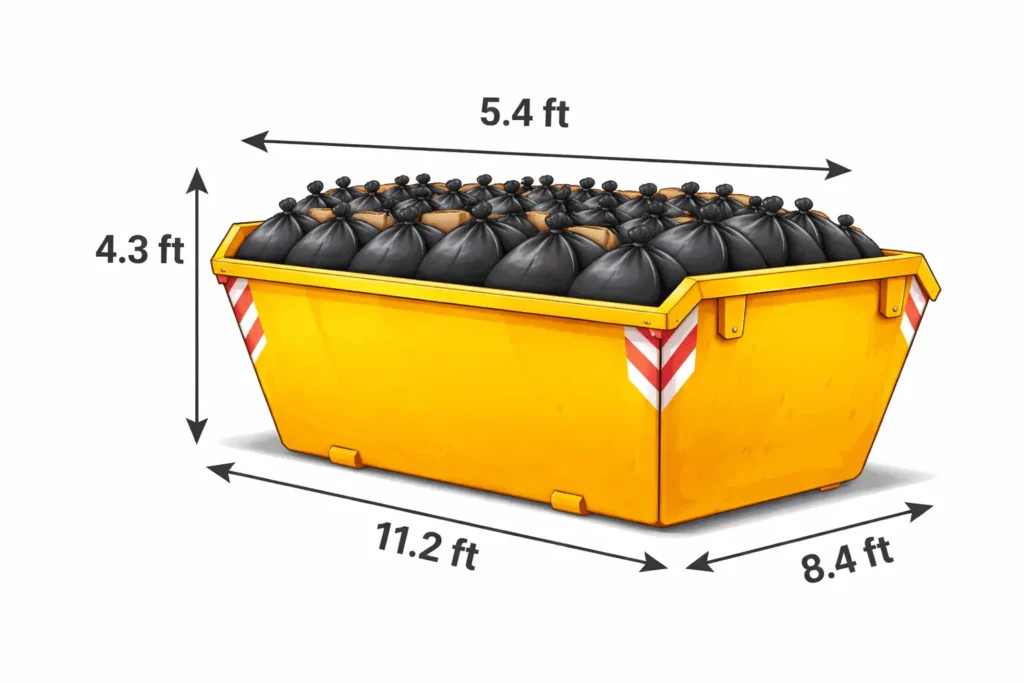 builders skip 8 yard